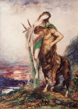 ケンタウロスが生んだ死んだ詩人 聖書神話の象徴ギュスターヴ・モロー Oil Paintings